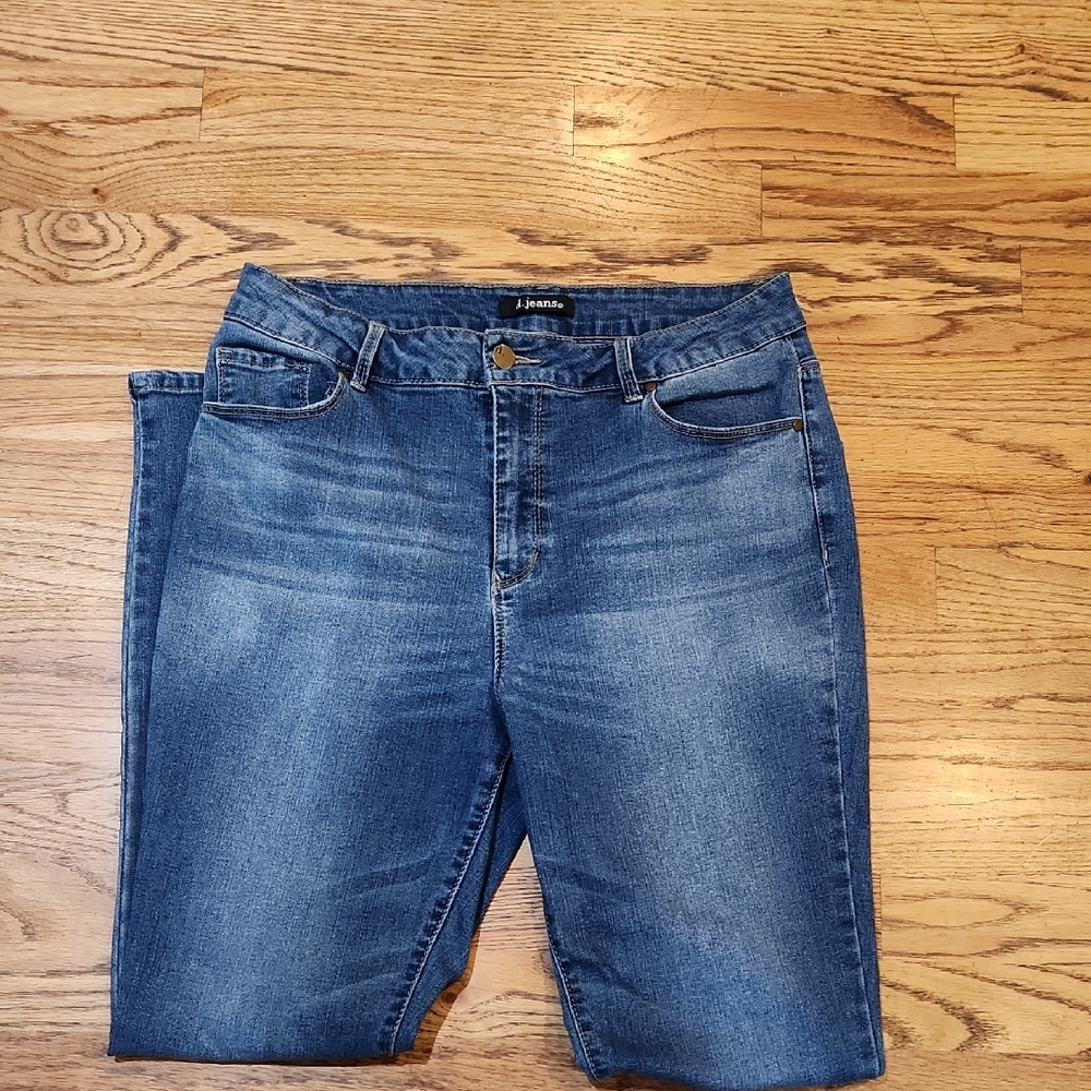 D Jeans Brand  High Rise Women's Blue Skinny Jeans